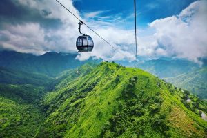 Cable car in Obudu Cattle ranch