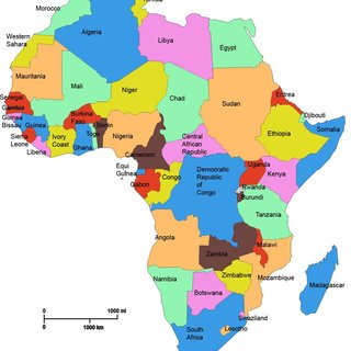 West Africa Time Zone: Map of Africa